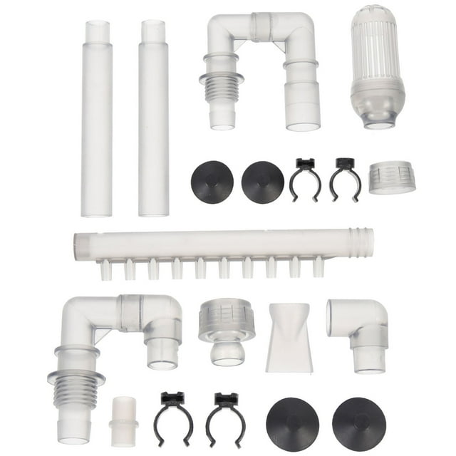 Miangastore 1 Set of Aquarium Intake Outflow Tube Fish Tank Filter Tube Plastic Fish Tank Water Pipe Accessory