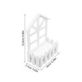 thumbnail image 2 of AURARMLET Wooden Rectangle Window Box Planter 1Pcs For Homeowners Balcony Flower Holder, 2 of 7