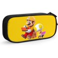 thumbnail image 1 of Sup-er Ma-Rio Game Large Capacity Pencil Case with Zipper Durable Pencil Pouch Cute Pen Bag Anime Multi-, 1 of 3