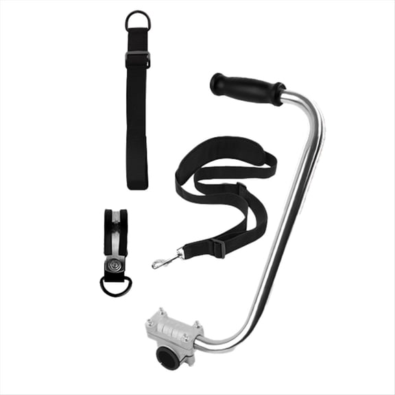 Weed Eater Handle, String Trimmer Handle, Ergonomic Trimmer Grip Weed Eater Strap with Shoulder Strap Harness