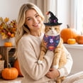 thumbnail image 6 of Halloween Dog Bandanas Bulk Pumpkin Dog Bandanas Spider Triangle Scarf Adjustable Bat Headbands Bib for Small Medium Large Pet Halloween Holiday Costume(24.8Inch,Halloween Set#D), 6 of 8