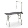 thumbnail image 2 of Master Equipment ME Bone Shaped Folding Table 36In Blk, 2 of 3