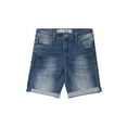 thumbnail image 5 of CULTURA AZURE  Little Boy's Roll-Up Denim Shorts 2-Pack, Medium Blue/Tint, 5, 5 of 7