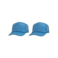 thumbnail image 1 of Top Headwear Men's Blank Rope Trucker Foam Mesh Plain Sky Blue, 1 of 2
