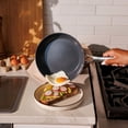thumbnail image 6 of Thyme & Table 12-Piece Ceramic Non-Stick Cookware Set, Grey & Gunmetal, 6 of 13