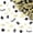 A002- Gold, variant on 2026 Graduation Confetti Blue Silver Glitter 100 Pieces Grad Cap Party Decorations