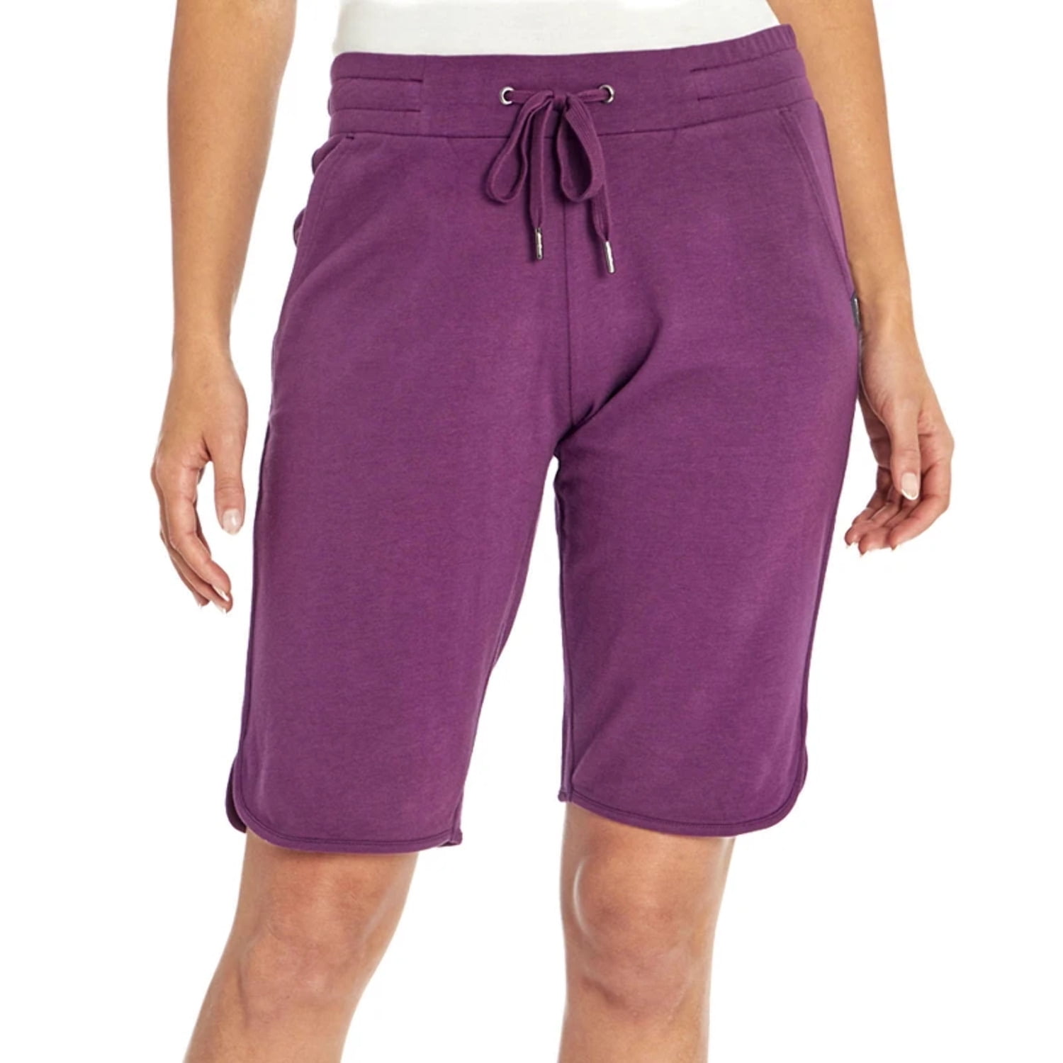 Eddie Bauer Women's Drawstring Waist Soft French Terry Bermuda Shorts
