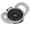Gray, variant on Apple Slicer and Corer, Attached Safety Cover, Cuts 16 Thin Apple Slices, Red