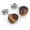 Tiger Eye, variant on Turquoise Earrings, Natural Raw Turquoise Stud Earring with Stainless Steel Post, Style S0541