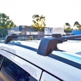 thumbnail image 4 of Spec-D Tuning Rail de Cargo Réglable en Aluminium Noir Barre Transversale de Toit Compatible avec Jeep Compass 2011-2016, 4 of 4