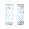 thumbnail image 2 of Floral Print Outdoor Sheer Curtain 39.37x78.74 Inch Rod Pocket Light Filtering Patio Privacy Curtain Panel For Backyard Garden Gazebo, 2 of 6