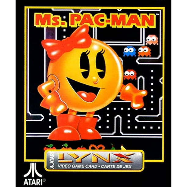 Ms Pac Man Game For The Atari Lynx