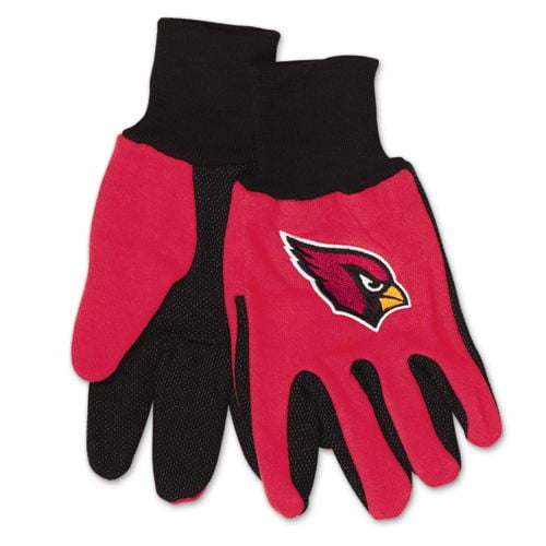 Arizona Cardinals Two Tone Adult Size Gloves by McArthur