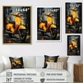 thumbnail image 4 of Designart "Graffiti Scooter Journey I" Scooter Floater Framed Canvas Prints, 4 of 5