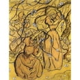 thumbnail image 3 of Ranson, Paul 15x18 Black Modern Framed Museum Art Print Titled - Femmes Sous Les Arbres En Fleurs, 3 of 5