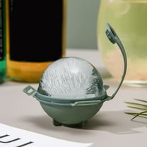 Nkmbld Ice Mold Tray Whiskey Round Ice Maker Ice Box Large Spherical Ice Mold Make Trays, Easy Release, for Chilled Drinks, Whiskey & Cocktails, BPA-Free