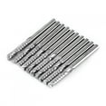 thumbnail image 1 of 10 fresas de carburo de tungsteno de una sola flauta de 3,175 x 15 mm para corte de madera y acrílico., 1 of 11