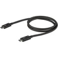 thumbnail image 3 of StarTech.com 0.8m/2.7ft Thunderbolt 3 to Thunderbolt 3 Cable, 40Gbps, Certified TB3, USB C Compatible, Active, 100W PD (TBLT34MM80CM), 3 of 5