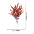 thumbnail image 3 of PBAZIH Artificial Floral Decor Fall Flowers for Home and Wedding Decoration Realistic Silk Flowers for Vases and Seasonal Arrangements Maintenance-Free, Allergy-Friendly Faux Blooms, 3 of 6