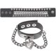 thumbnail image 1 of Cuff Bracelet Multilayer Punk Chain Jewelry for Women Wrist Decoration Goth Style, 1 of 2
