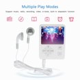 thumbnail image 4 of Thin Lightweight Portable Color Screen HiFi MP3 MP4 Music Player USB2.0 Cross Button White, 4 of 4