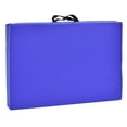 thumbnail image 2 of Patiojoy 6'x 2' Foldable Gymnastics Mat Flippable Two Panel Thick Cushion for Gym Fitness Blue, 2 of 9