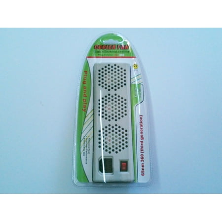 - External Quiet Triple Fan Cooler Cooling Fan for 203W Original Xbox 360 System