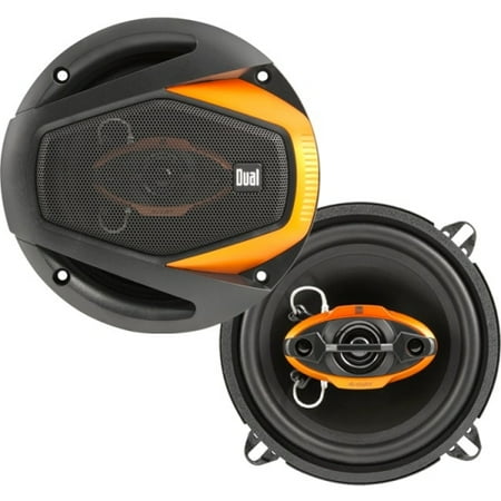 Dual Electronics DLS5240 Dual DLS5240 Speaker - 30 W RMS - 125 W PMPO - 4-way - 2 Pack - 75 Hz to 20 kHz - 4 Ohm - 85 dB Sensitivity - Automobile