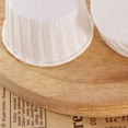 thumbnail image 4 of 100pcs Muffin Cup Paper Cupcake Baking Cups Greaseproof Cake Liners Kitchen Baking Accessory (White), 4 of 8