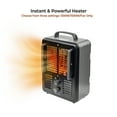 thumbnail image 2 of Comfort Zone Milkhouse Style Utility Space Heater with Thermostat, Black, 2 of 7