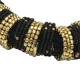 thumbnail image 3 of Therapy Multi Strand Layered Big Choker Beaded Necklace for Women Jewelry for Women Black Seed Size 22"  Boho Western Birthday Christmas Gifts, 3 of 4