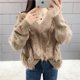 thumbnail image 1 of Suéter de cuello alto de Navidad para mujer, estilo coreano, igual que los jerséis de celebridades de Internet, suéteres femeninos dulces, ropa de otoño e invierno, 1 of 5