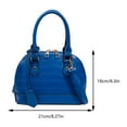 thumbnail image 2 of Sac à Bandoulière Classique pour Femmes, Sac Messager Décontracté à Fermeture Éclair, Sac Cabas (Orange), 2 of 5