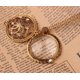 thumbnail image 1 of Collar con lupa y personalidad de moda de estilo europeo y americano, colgante de joyería con forma de animal retro creativo, 1 of 6