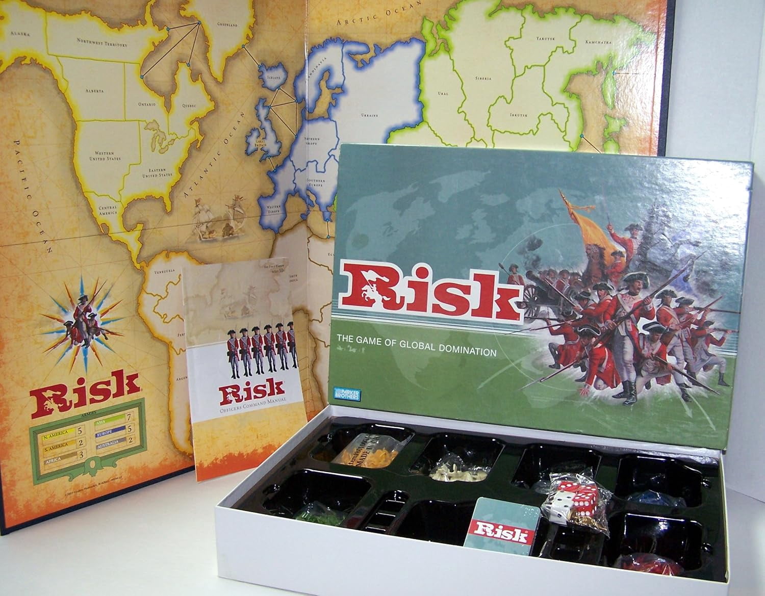 Juego de mesa interactivo de cartas clásico Risk Regalo de navidad ...