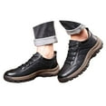 thumbnail image 2 of IUJSOY Waterproof Shoes for Men Lightweight Hiking Shoes Leather Outdoor Casual Walking Shoes, 2 of 8