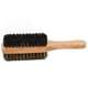 thumbnail image 4 of Cepillo de barba de doble cara, cepillo de cerdas de imitación con mango de madera de caucho para hombres, 4 of 8