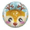 thumbnail image 4 of Danaplay 34" Inflatable Round Deer Luge, 4 of 5