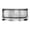 Chrome, variant on Ikon Motorsports Compatible with 15-20 GMC Canyon Denali Style Front Bumper Hood Grill Grille - Chrome