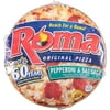 Roma Original Sausage & Pepperoni Thin Crust Frozen Pizza, 10.7oz
