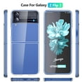 thumbnail image 4 of Clear Case for Galaxy Z Flip3, Nakedcellphone [See-Thru Transparent] Slim Semi-Flexible TPU Shell Protector Cover for Samsung Galaxy Z Flip 3 5G (SM-F711, 2021), 4 of 10
