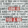 thumbnail image 2 of Mullan, Michael 15x15 White Modern Wood Framed Museum Art Print Titled - Love Is, 2 of 4