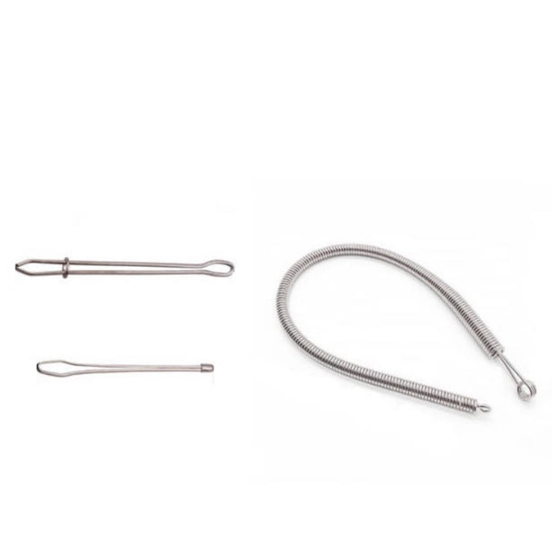Mejor juego de herramientas para enhebrador de cordón - 3PCS clips para enhebrador de muelle para costura sencilla, cambio de sudadera y cuerda de pantalones