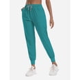 thumbnail image 4 of Set Scrub VIAOLI para mujer con bolsillo y pantalones deportivos con cuello en V, 4 of 6