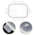 thumbnail image 2 of Lunch Box Sealing Cover Rectangle Lunch Box Sealing Cover Lid Bento Box Accessory, 2 of 9