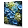 thumbnail image 2 of Designart "Detailed Hydrangea Floral Artistry" Hydrangea Wall Art Living Room, 2 of 7