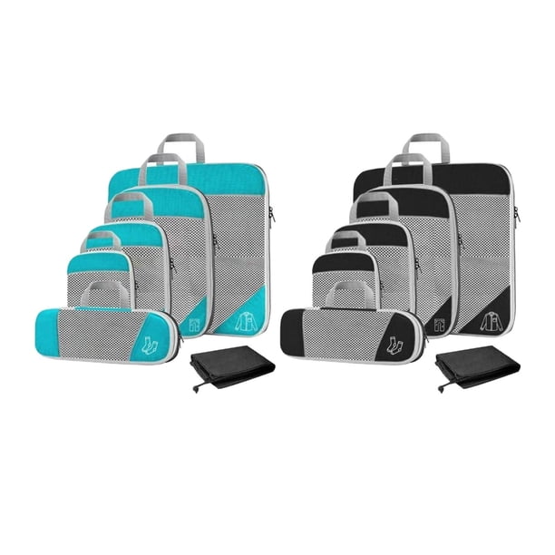 Conjunto de Organizadores de Viaje para Ropa y Accesorios Compactos
