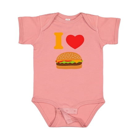 

Inktastic I Love Cheeseburgers Gift Baby Boy or Baby Girl Bodysuit