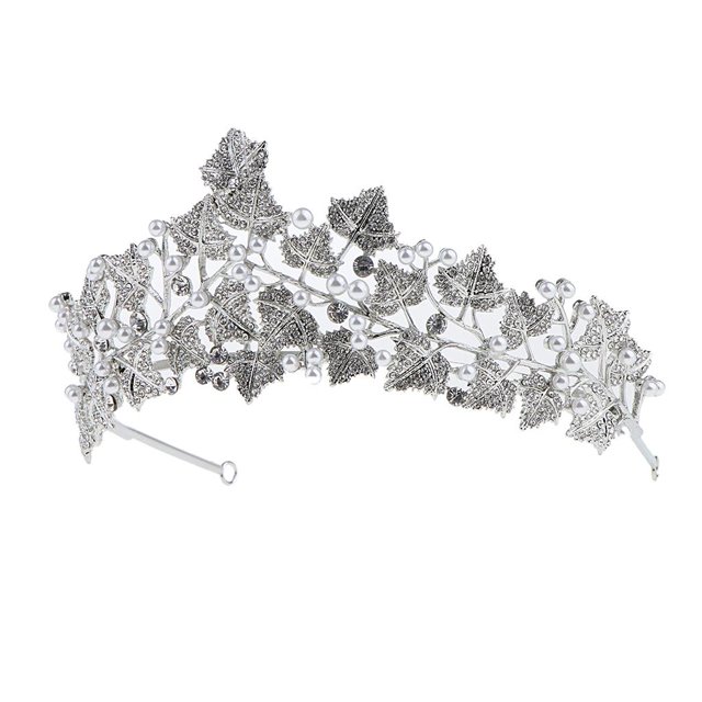 Diadema de cristal de de imitación AAA Tiara nupcial Yuyangstore tiara de cristal nupcial