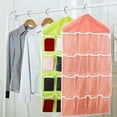 thumbnail image 6 of Papaba ,16 Pockets Wardrobe Door Wall Hanging Holder Shoe Organiser Storage Rack Bag, 6 of 6